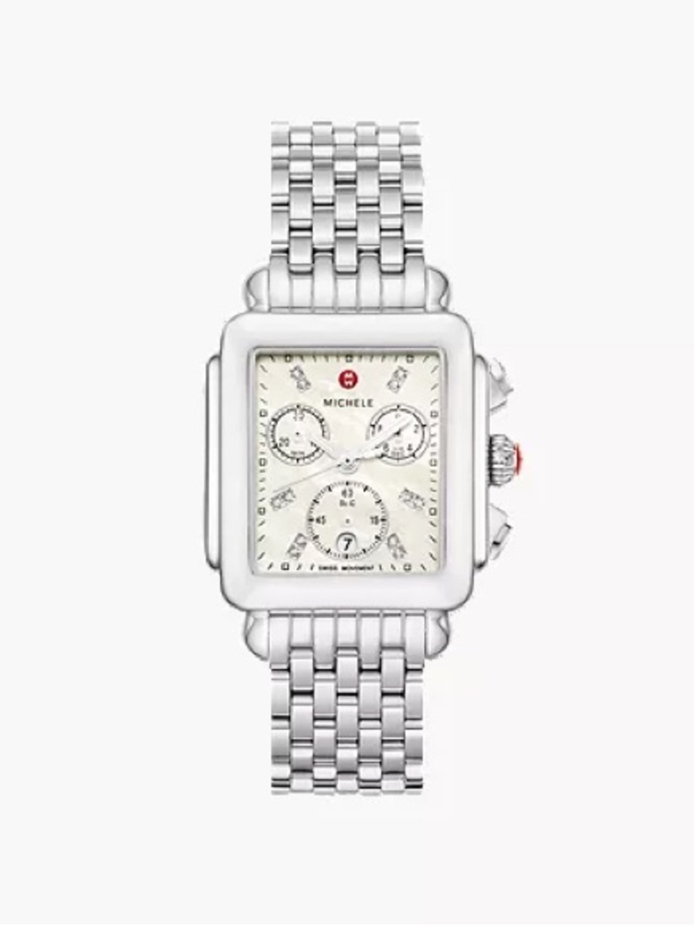 Michele Deco Chronograph Watch